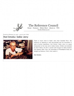 The Reference Council.com Features Hori Smoku