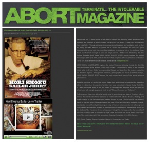 Abort Magazine Writes About Hori Smoku
