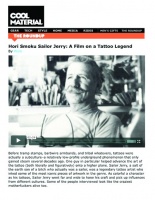 Cool Material.com Features Hori Smoku Sailor Jerry