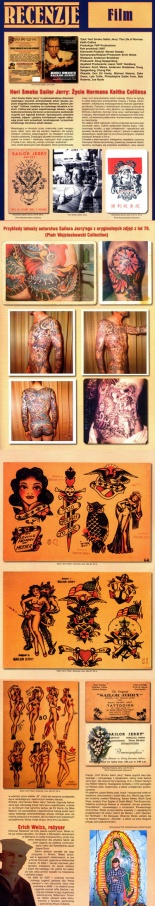 A Polish Magazine Tatuaz Features Sailor Jerry, The Tattoo Legend