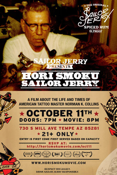 Sailor Jerry presents: Hori Smoku Sailor Jerry